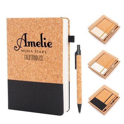 Linen Cork Notebook