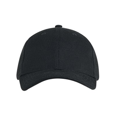 Big Accessories Youth Brushed Twill Structured Cap