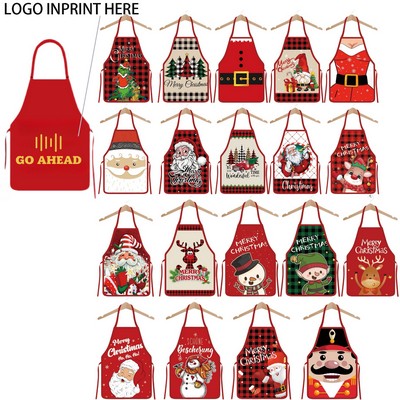 Chrismas Print Apron