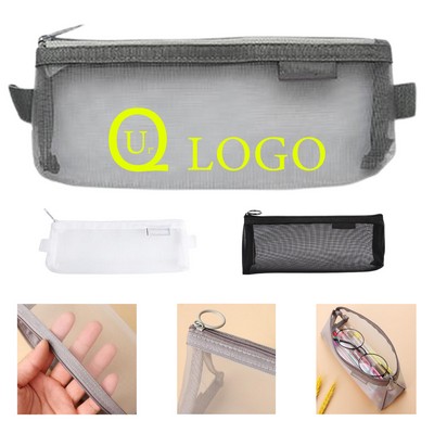 Nylon Mesh Pencil Pouch