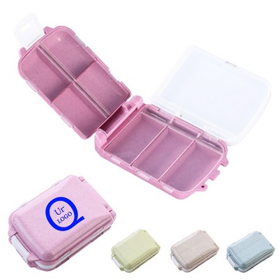 Portable Multi-Compartment Medicine Storage Box