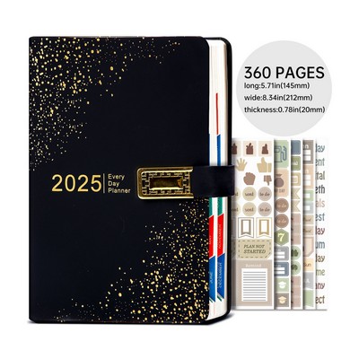 A5 Business Notebook 2025