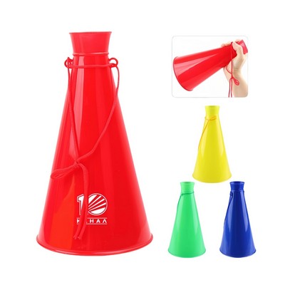 Plastic Cheer Blow Megaphone