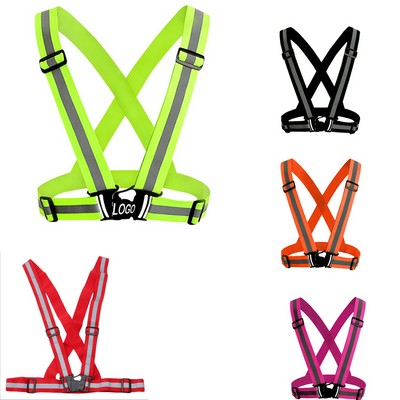 Reflective Strap Safety Vest