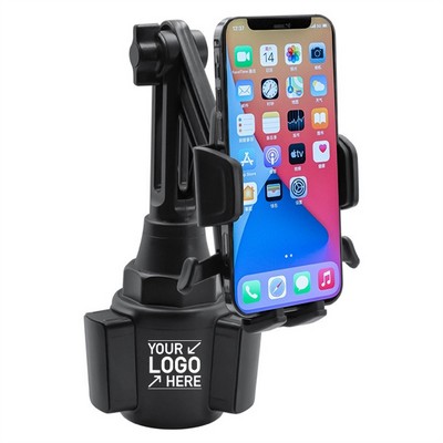 Adjustable Cup Holder Phone Mount Cradle for Smartphones