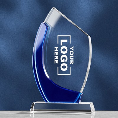 Blue Crystal Peak Trophy