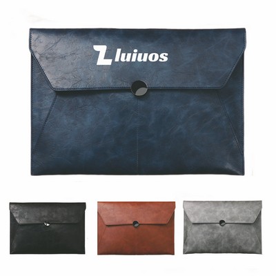 Business Leather Document File Holder