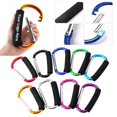 Aluminum Carabiner Clip Stroller Hook