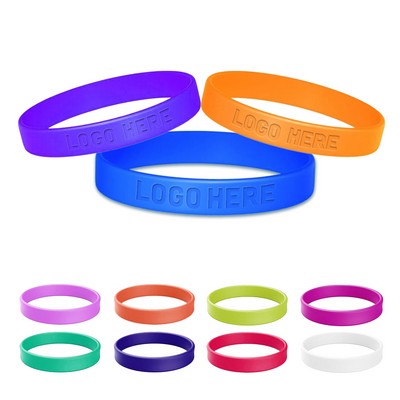 Custom Debossed Silicone Bracelet