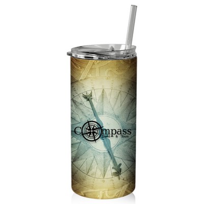 16 oz Sublimation SS Skinny Tumbler