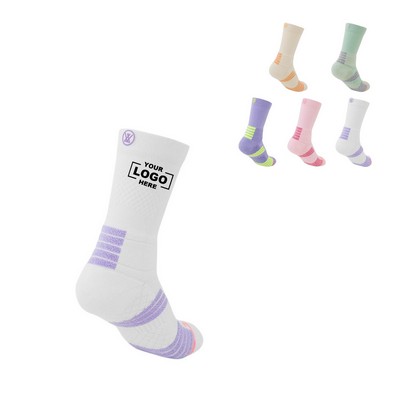 Cushioned Athletic Crew Socks