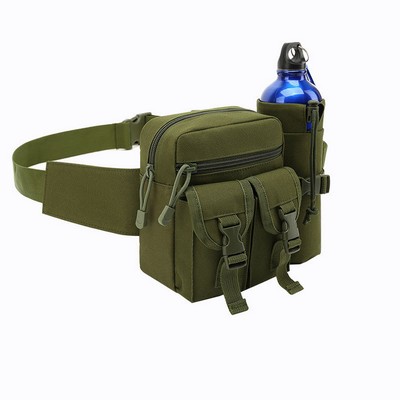 Tactical Waist Bag with Bottle Holder