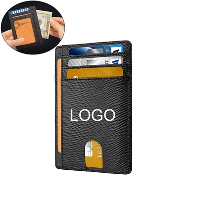 RFID Blocking PU Leather Wallet