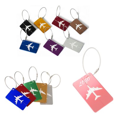 Aluminum Alloy Travel Luggage Tags