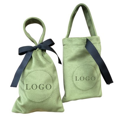 Drawstring Velvet Gift Bags Jewelry Pouches