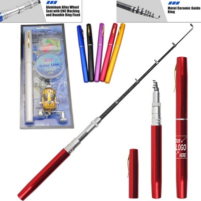 Portable Telescopic Fishing Rod Kit