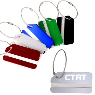 Aluminum Alloy Metal Aircraft Luggage Tags