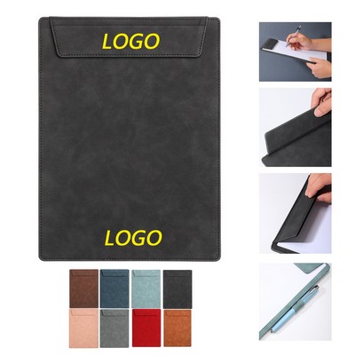 Leather A4 Size Magnetic Writing Pad