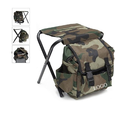 Portable Mountaineering Backpack Chair