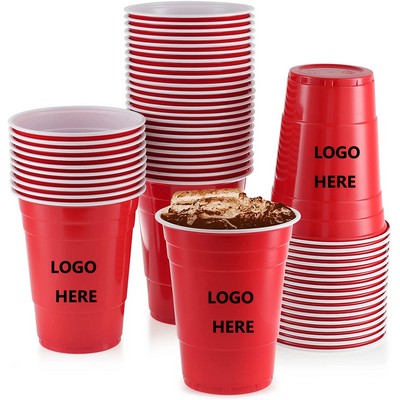 16 OZ Party Disposable Ping Pong Red Solo Cup