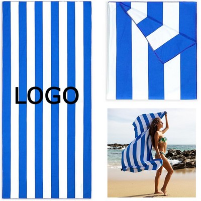 Sublimated Microfiber Beach Towel