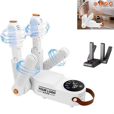 Electric Shoe Dryer with Heat Blower and Timer