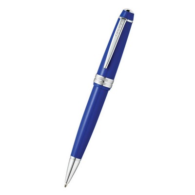 Cross Bailey Light™ Polished Blue Resin And Chrome Accents Ballpoint Pen