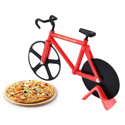 Bicycle Style Pizza Roller Cutter