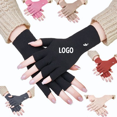 Fingerless Gloves Soft Warm Gloves