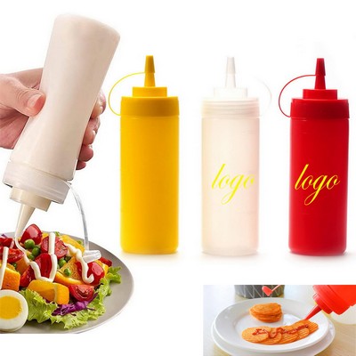 Reusable Squeeze Condiment Bottle Dispenser 300ML