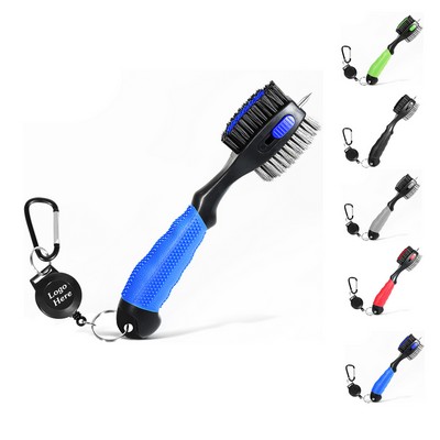 Retractable Golf Club Brush