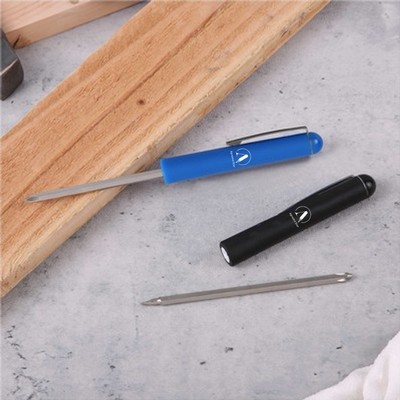 Pocket Screwdriver with Reversible Blade