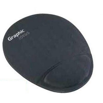 Soft-Top Mouse Pad w/ Ergo-gel Wrist Rest - Screen Print