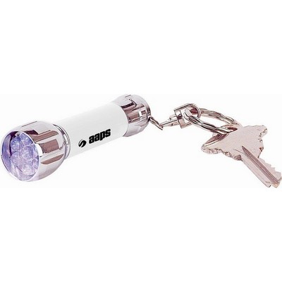 Flashlight Keychain 7 Bulb High Intensity Light