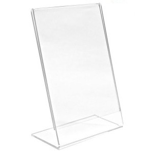 Angled Frame Acrylic Display (3"x5")