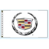 Authorized Dealer Free Flying Drape Flags (Cadillac®) (2.5' x 3.5')