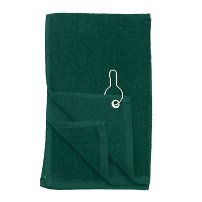 100% Cotton Sports Towel W/ Grommet & Hook