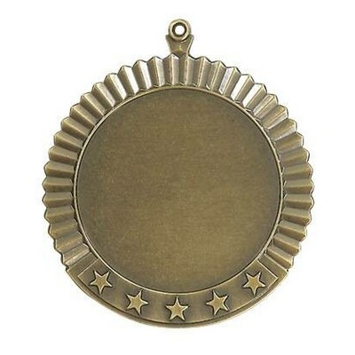 Medal, "Insert Holder" Star - 2 3/4" Dia