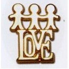 Stock Education Lapel Pins (Love)