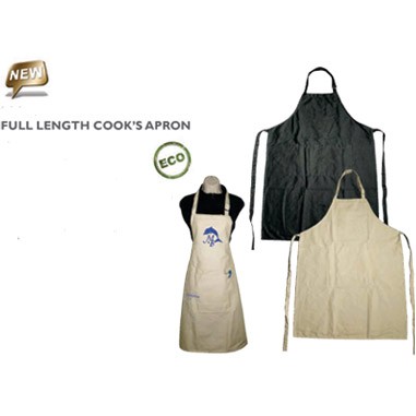 Eco friendly full length cook's apron(Screen printed)