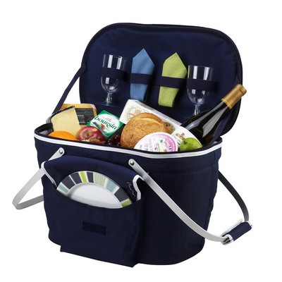 Picnic Set for 2 Cooler Basket