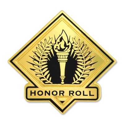 School - Honor Roll Pin