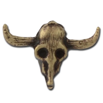 Cow Skull Lapel Pin