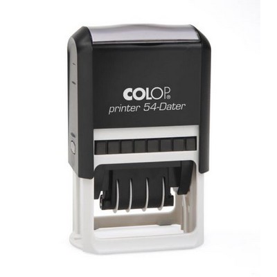 COLOP Printer Self-Inking Die Plate Dater Stamp (1 13/16"x1 7/16")