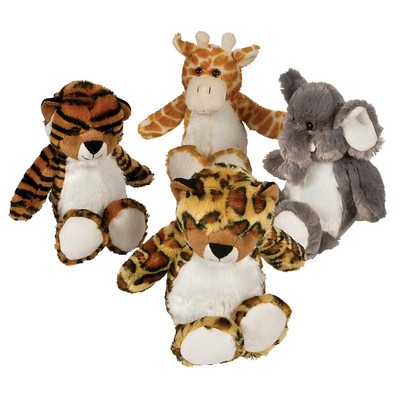 11" Plush Safari Animal