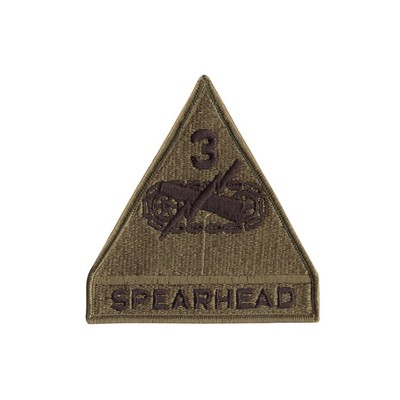 Genuine G.I. Spearhead 3RD Armored Patches