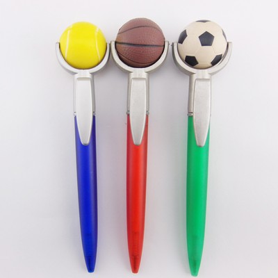 Ball Point Pen with Sport Ball