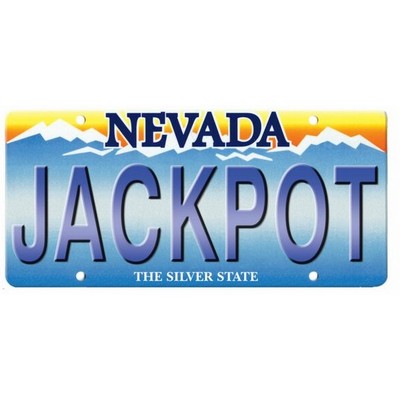 Nevada License Plate Gift Shop Magnet (6 Square Inch)