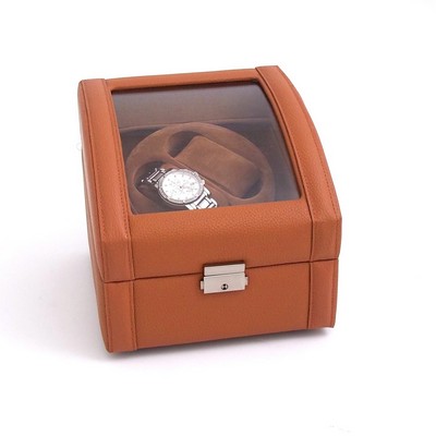 Watch Winder - Tan Leather