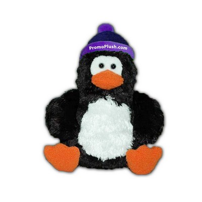 Custom Plush Penguin w/ Winter Hat